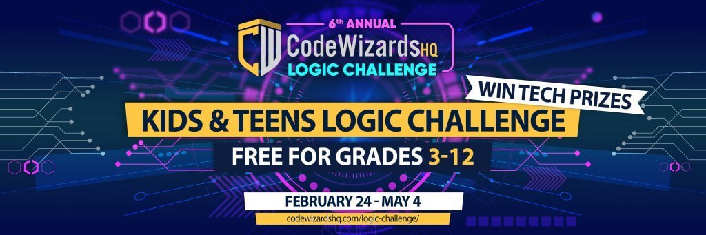 Coding Logic Challenge for students ages 8-18