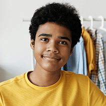 Middle school boy in Minecraft redstone summer camp