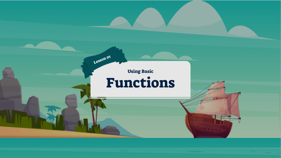 Programming Fundamentals with Python lesson 1 Using Basic Functions