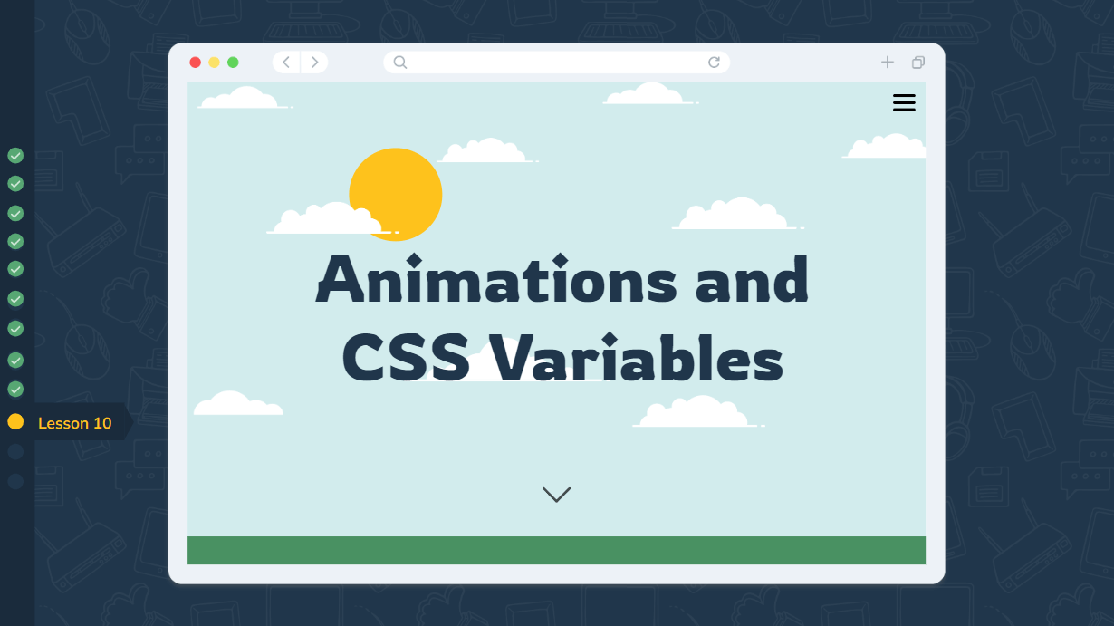 Responsive Websites with HTML/CSS lesson 10