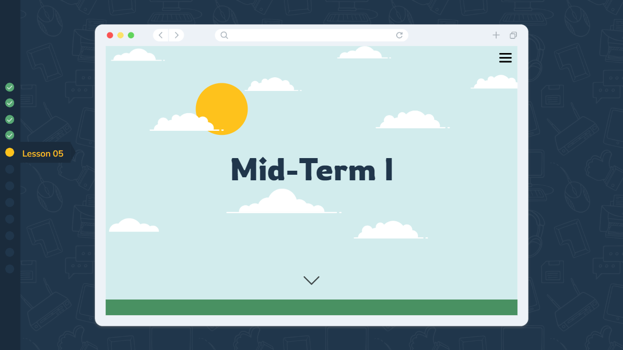 Responsive Websites with HTML/CSS lesson 5