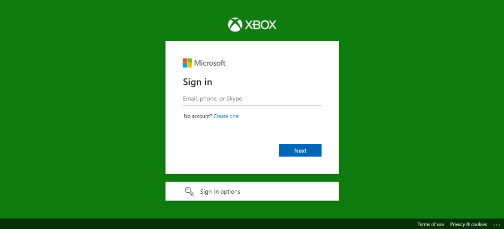 Set up your family accounts sign in
