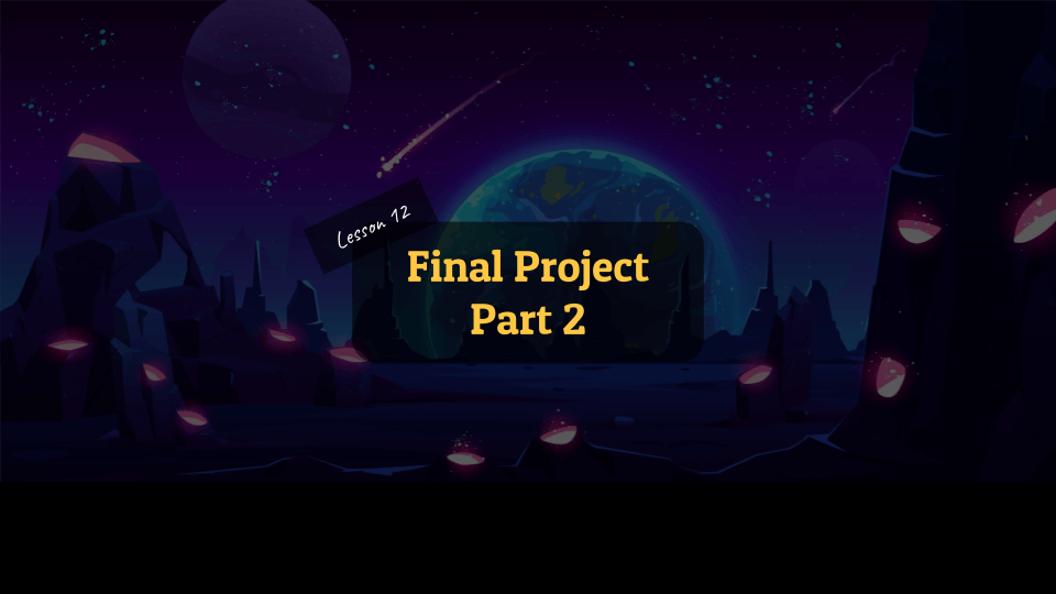 Introduction to Python, Class 12