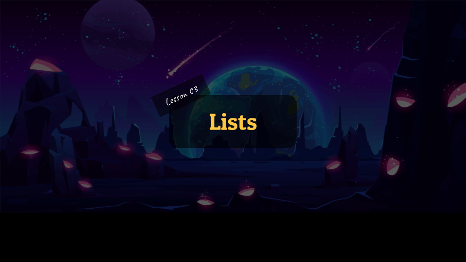 Introduction to Python, Class 3