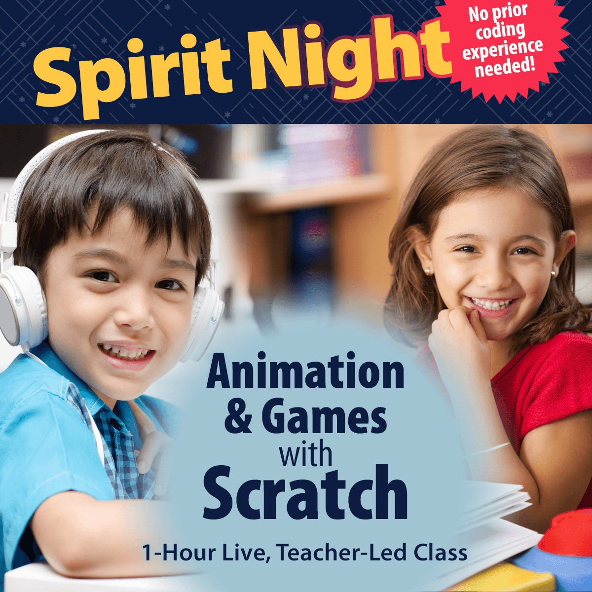 Spirit night scratch class